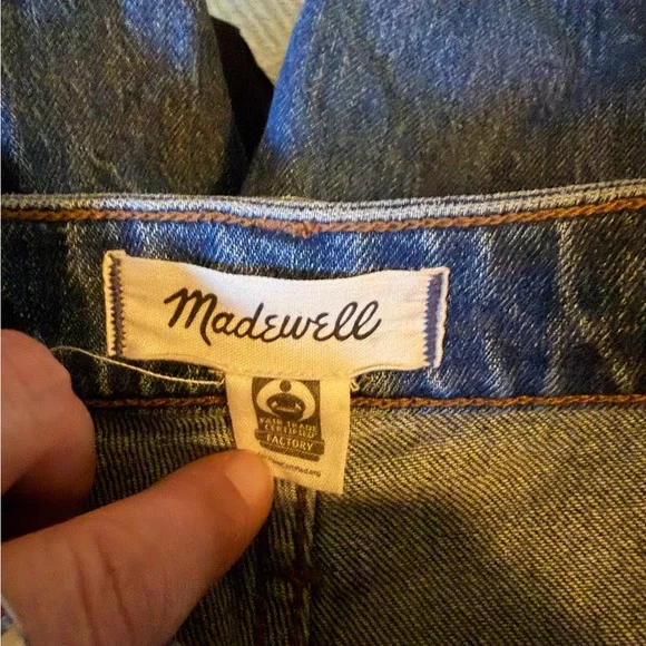 MADEWELL CURVY PERFECT VINTAGE JEAN DECATUR BLUE WASH | SIZE 31 PETITE - Picture 6 of 8